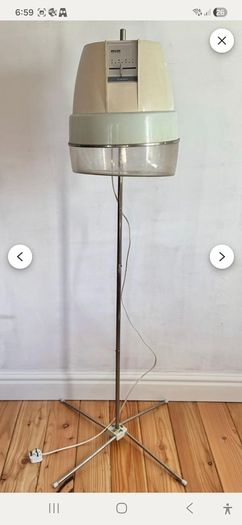 Unique Item: Vintage Philips HP 4618 Freestanding Hairdryer Hard Bonnet Made in Holland