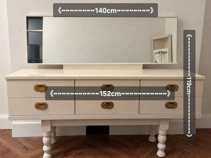 Vintage Mid-Century Austinsuite Dressing Table from Arnotts, Henry Street, circa 1960