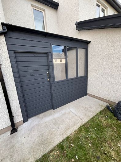 building pergola ,extension, side entry