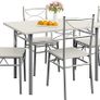 Dining Table Kitchen Table with 4 Chairs Image 2