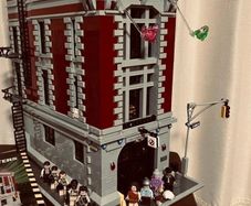 ghostbusters Lego firehouse