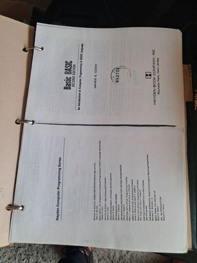 vintage Amstrad cpc programming manuals 1980s