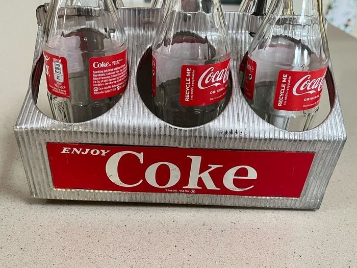 Coca Cola Bottle Holder Carrier American 60's
