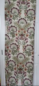 Floral curtains