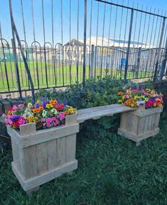 Planter Bench