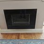 Wall Mounted Gas Fire Black Image 4