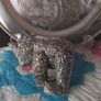 Silver Teddy Bear Ornament Image 9