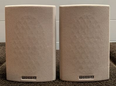 Toshiba Satellite Surround Sound Book Shelf Speakers ss-v18 Book Shelf