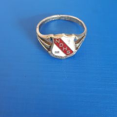 silver ring.