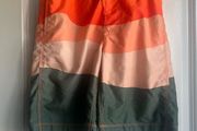 Gap Orange Colourblock Swim Boardshorts - age 12