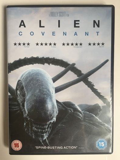 Alien: Covenant (Ridley Scott Film) [2017] Michael Fassbender, Katherine Waterston, Billy Crudup, Danny McBride & Demian Bichir [Movie DVD]