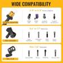 Microphone Stand - Tripod Boom Mic Stand with Carrying Bag (Tripod) Image 5