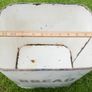 Vintage Prince & Wares White Enamel Porcelain Bread Metal Tin Box Image 9