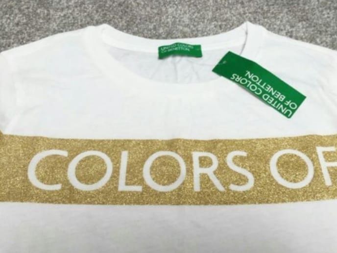 BNWT Stunning Ladies Benetton Tshirt