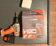 Terratek 18V Cordless Drill Driver Kit with Battery