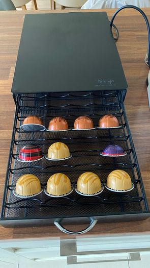 Nespresso Coffee Machine plus Capsule drawer
