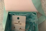 Knight &amp; Day rose gold earrings