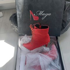 Ankle boots RED