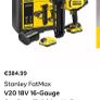 Stanley FatMax V20 18V 16-Gauge Cordless Finishing Nailer Image 3