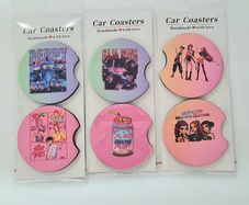 Car coaster Kpop Demon Hunter