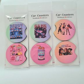 Car coaster Kpop Demon Hunter