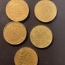 collection of French coins 1965 to 1991 Image 2