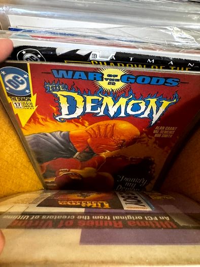 DC Long Comic Box w 250 comics for Sale (2)