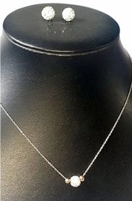 Pristine Vintage Sterling Silver Trilogy Set
