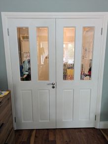 Double doors