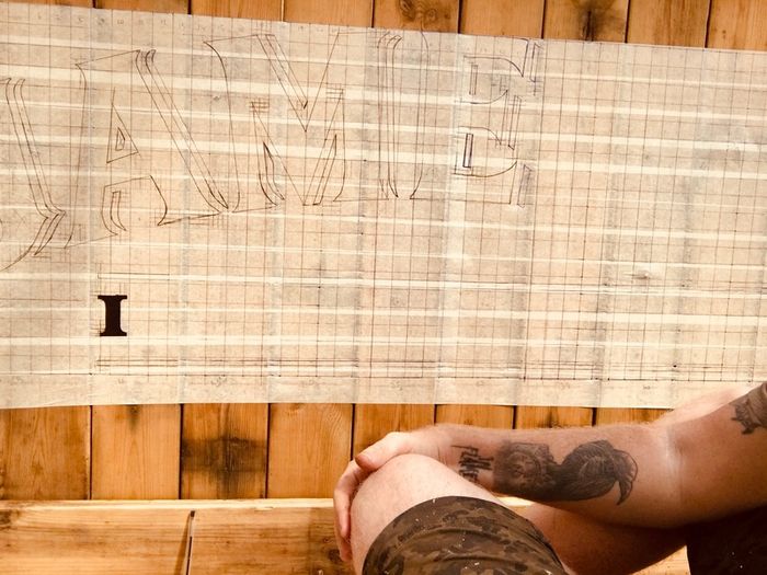 Garden Bar - Art & Signwriting