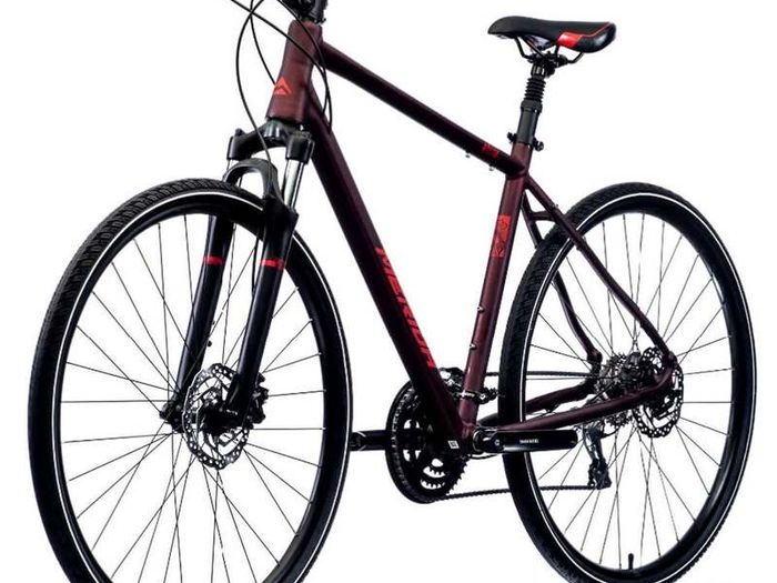 Merida Crossway 20D Hybrid Bike (Large) - Hydraulic Disc Brakes + Lock & AirTag