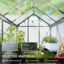 6 x 6ft Polycarbonate Greenhouse Image 3