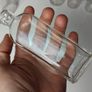 347 - Set of 6 Vintage Collectible Decorative Clear Glass Bottles and Jars Image 5
