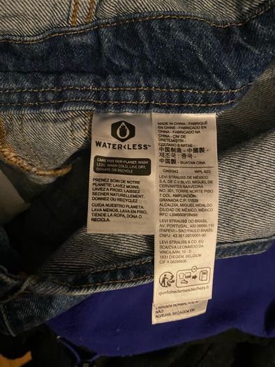 Levi's Denim Overalls (Size S)