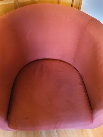 Red armchair