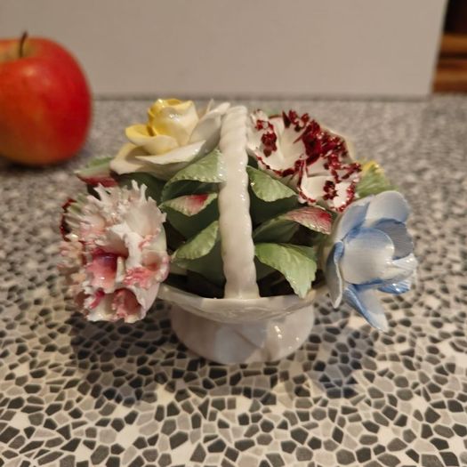 Royal Doulton Bone China floral posie flower basket