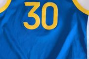 Nike Golden State Warriors Stephen Curry No. 30 Round Neck Basketball Vest Men