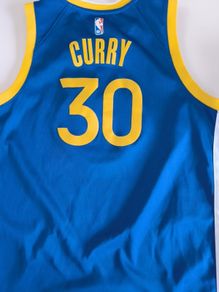 Nike Golden State Warriors Stephen Curry No. 30 Round Neck Basketball Vest Men