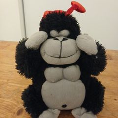 love you plush gorilla