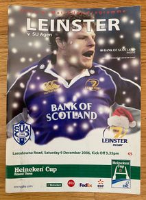 2006 Leinster v SU Agen - Heineken Cup Programme