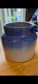 Retro Pottery Jar/ Planter