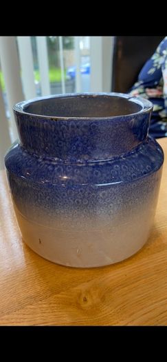 Retro Pottery Jar/ Planter
