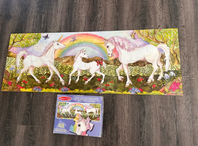 Unicorn Glade 48 Piece Floor Puzzle Melissa and Doug (Jigsaw)