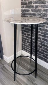 marble high table