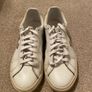 White Silver Veja Trainers Image 2
