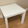 White Side/Coffee Table, Great Condition Image 3