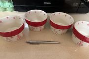 M&amp;S Xmas snack bowls x 4