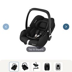 Maxi Cosi CabrioFix i-Size Car Seat and Isofix Base