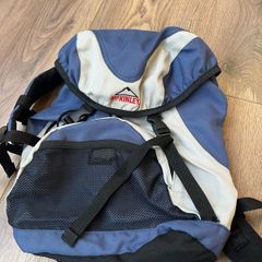 Ski backpack and Northface beanie