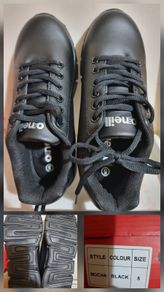 black shoes